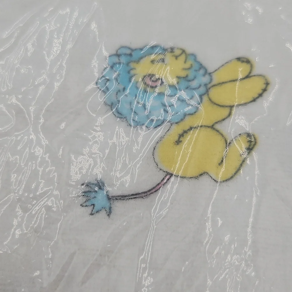 Vintage Rockabye Baby Receiving Blankets 26 X 34